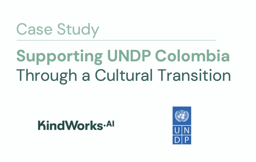 Case Study UNDP Colombia